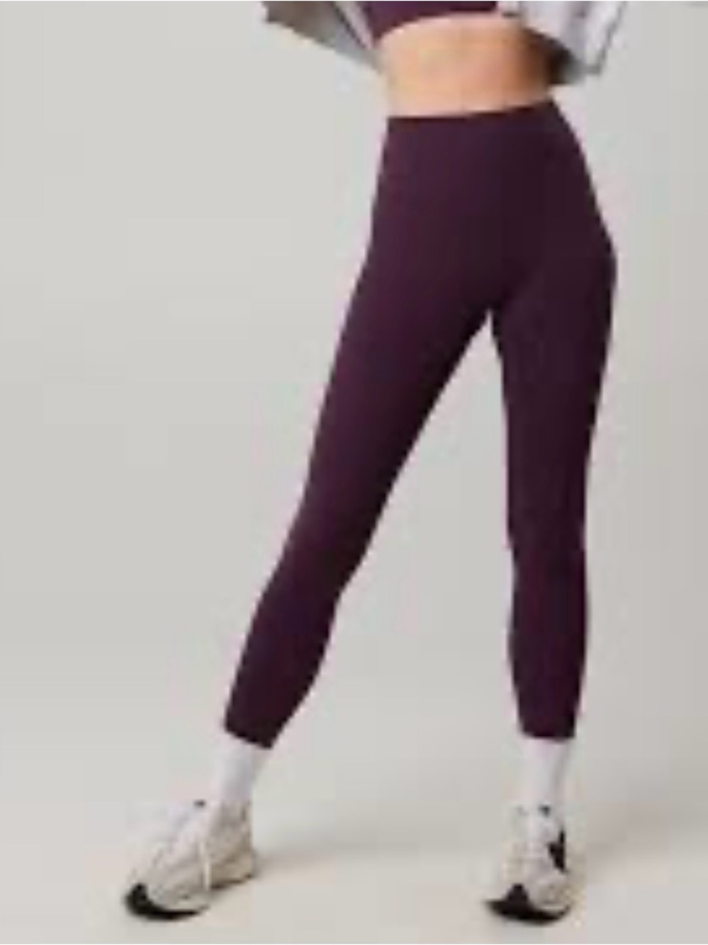 aerie Plum Purple High-Rise Leggings